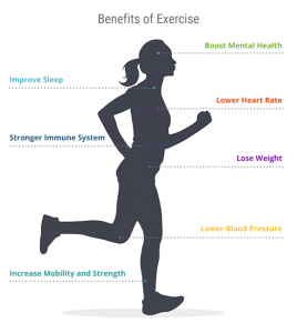 Benefits of Exercise Infographic