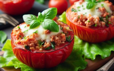 French Style stuffed Tomatoes